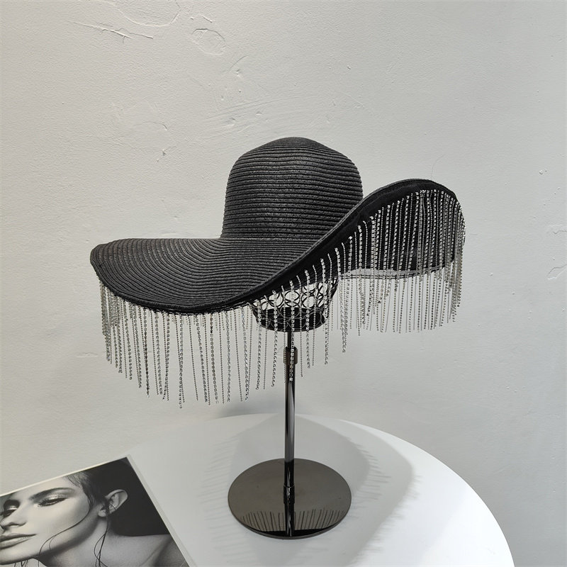Rhinestone Tassel Oversized Br - Women Fashion Photoshoot recension och pris