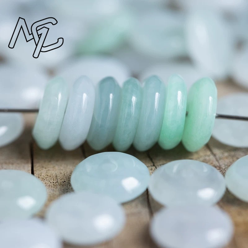 10pcs Natural Emerald White Ja - Women'S Fashion Jewellery recension och pris