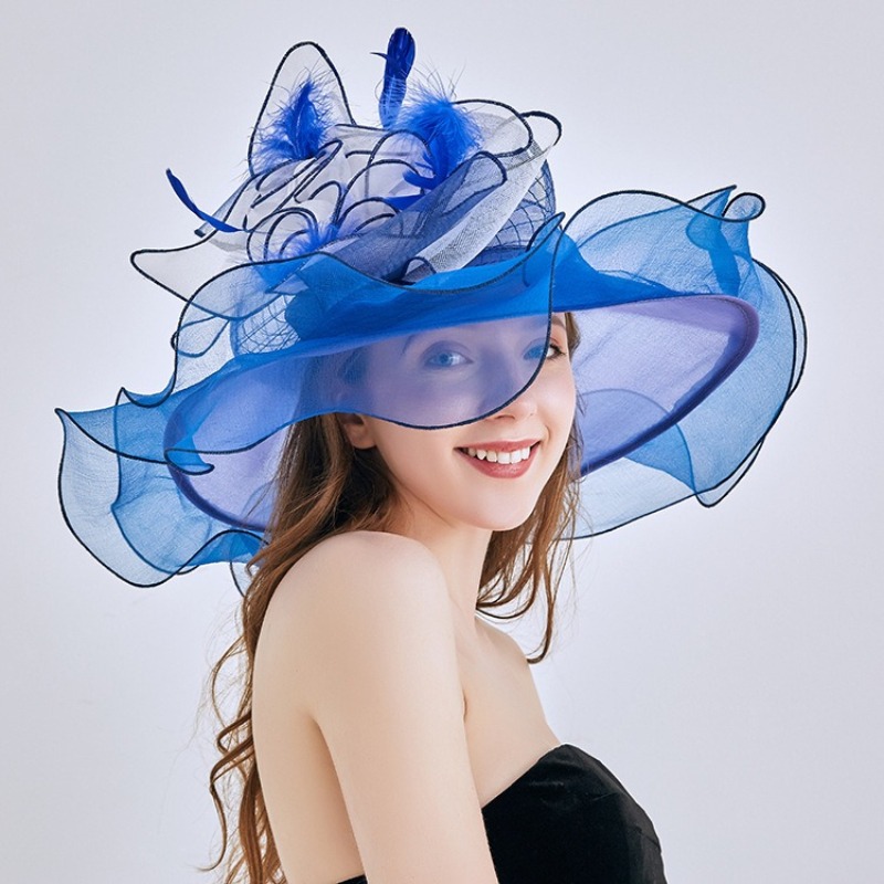 Fashion flower Fascinator Hats - Women'S Fashion Kentucky Derby recension och pris