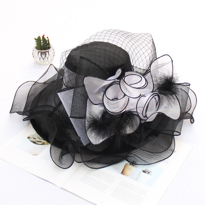 Fashion flower Fascinator Hats - Women'S Fashion Kentucky Derby recension och pris