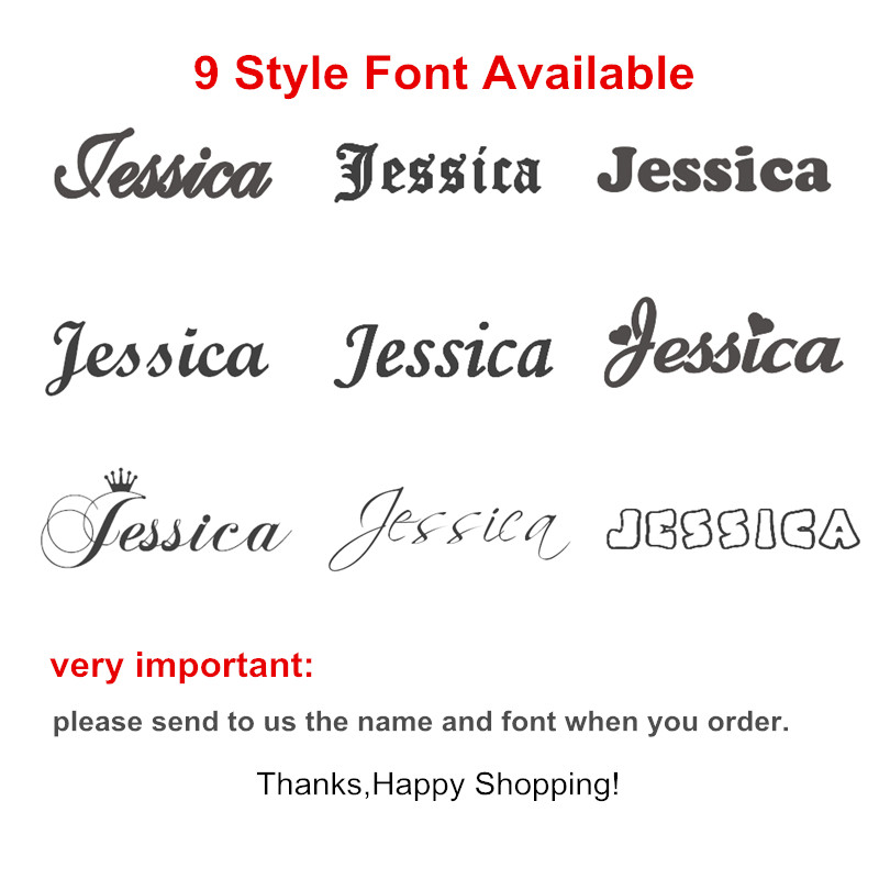 Custom Name Ankle Stainless St - Women Fashion Dress Names recension och pris