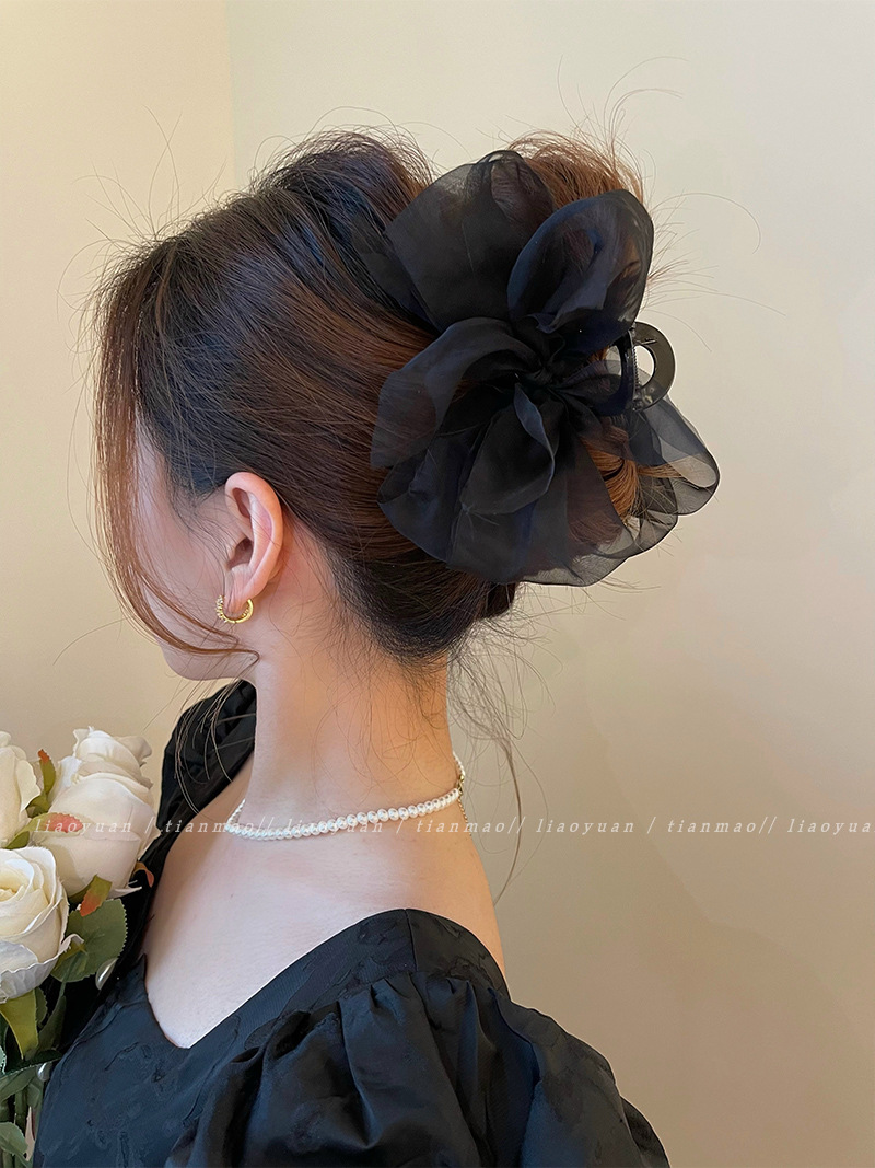 Korea Sweet Big Bow Tulle Hair - Women'S Fashion Korea recension och pris