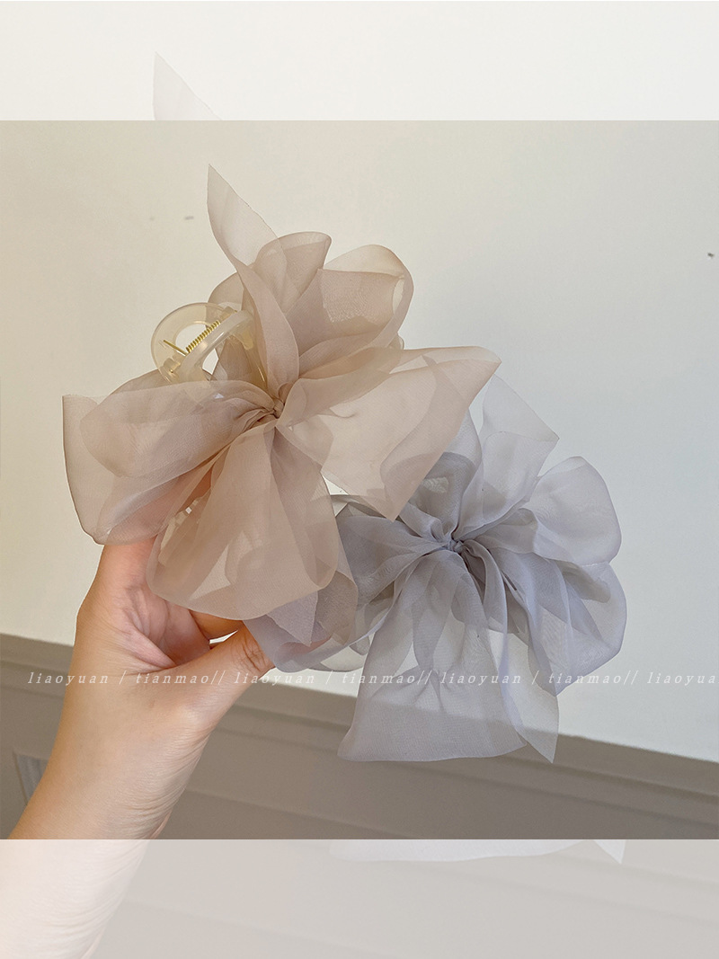 Korea Sweet Big Bow Tulle Hair - Women'S Fashion Korea recension och pris