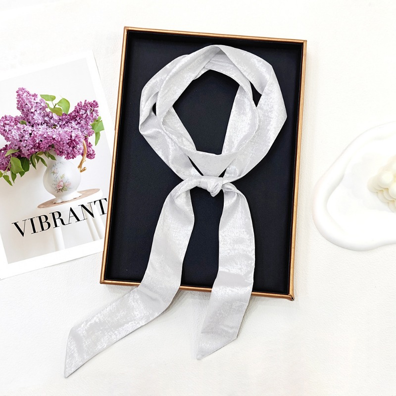 Women Shiny Skinny Scarf Multi - Women Fashion Necktie recension och pris