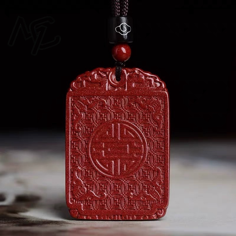 Fashion Red Cinnabar Jade Plai - Women'S Fashion Jewellery recension och pris