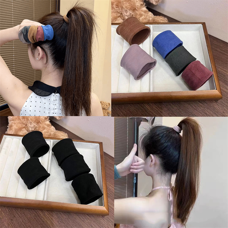 4 Set Solid Widen Thicken Hair - Women'S Fashion Korea recension och pris