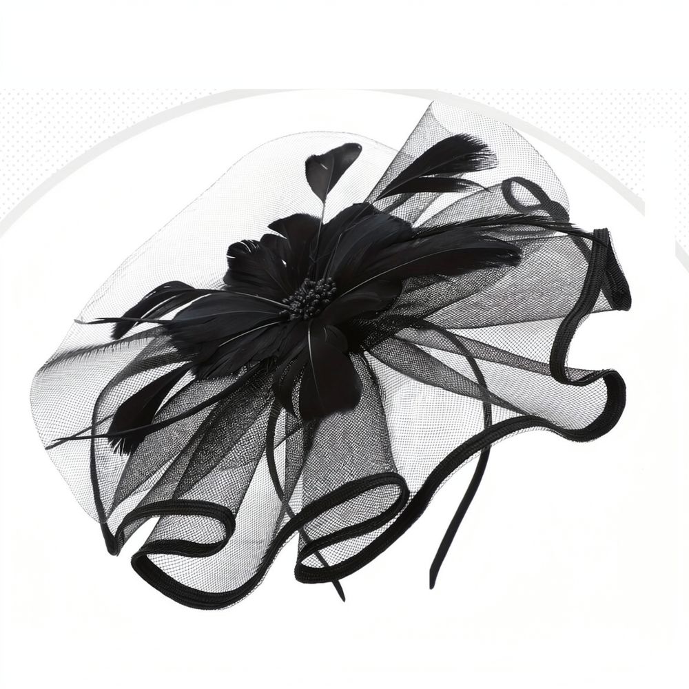 Fashion Mesh Feather Hair Acce - Women'S Fashion Kentucky Derby recension och pris