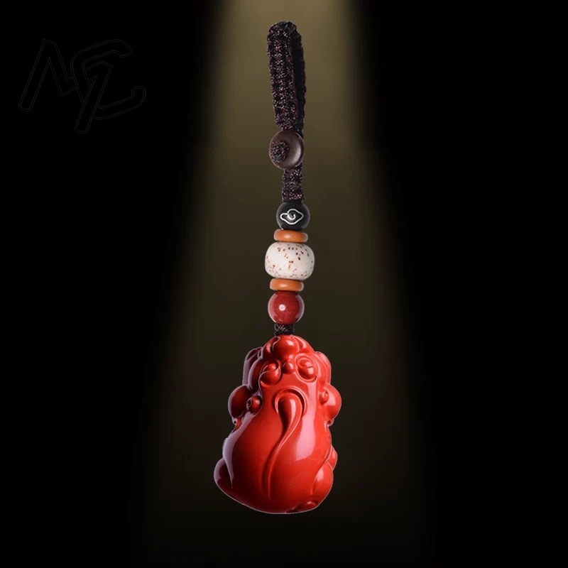 Fashion Red Cinnabar Jade Larg - Women'S Fashion Jewellery recension och pris