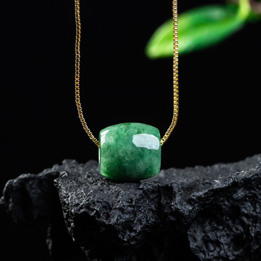 Natural Real Jade Bead Pendant - Women'S Fashion Jewellery recension och pris