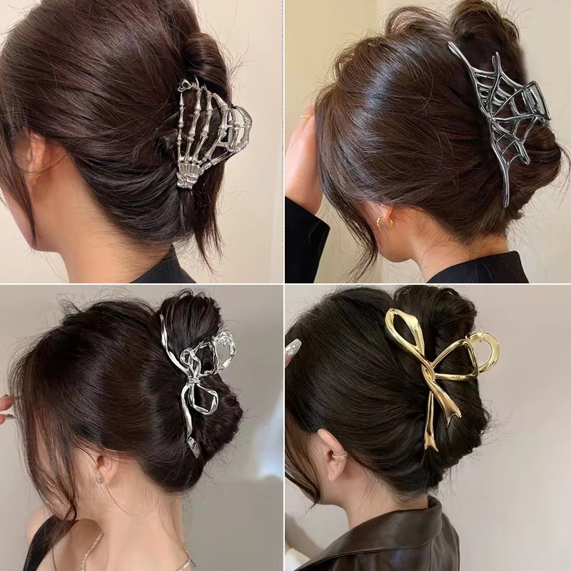 2024 Metal Hair Claw Clips Gir - Women'S Fashion Korea recension och pris