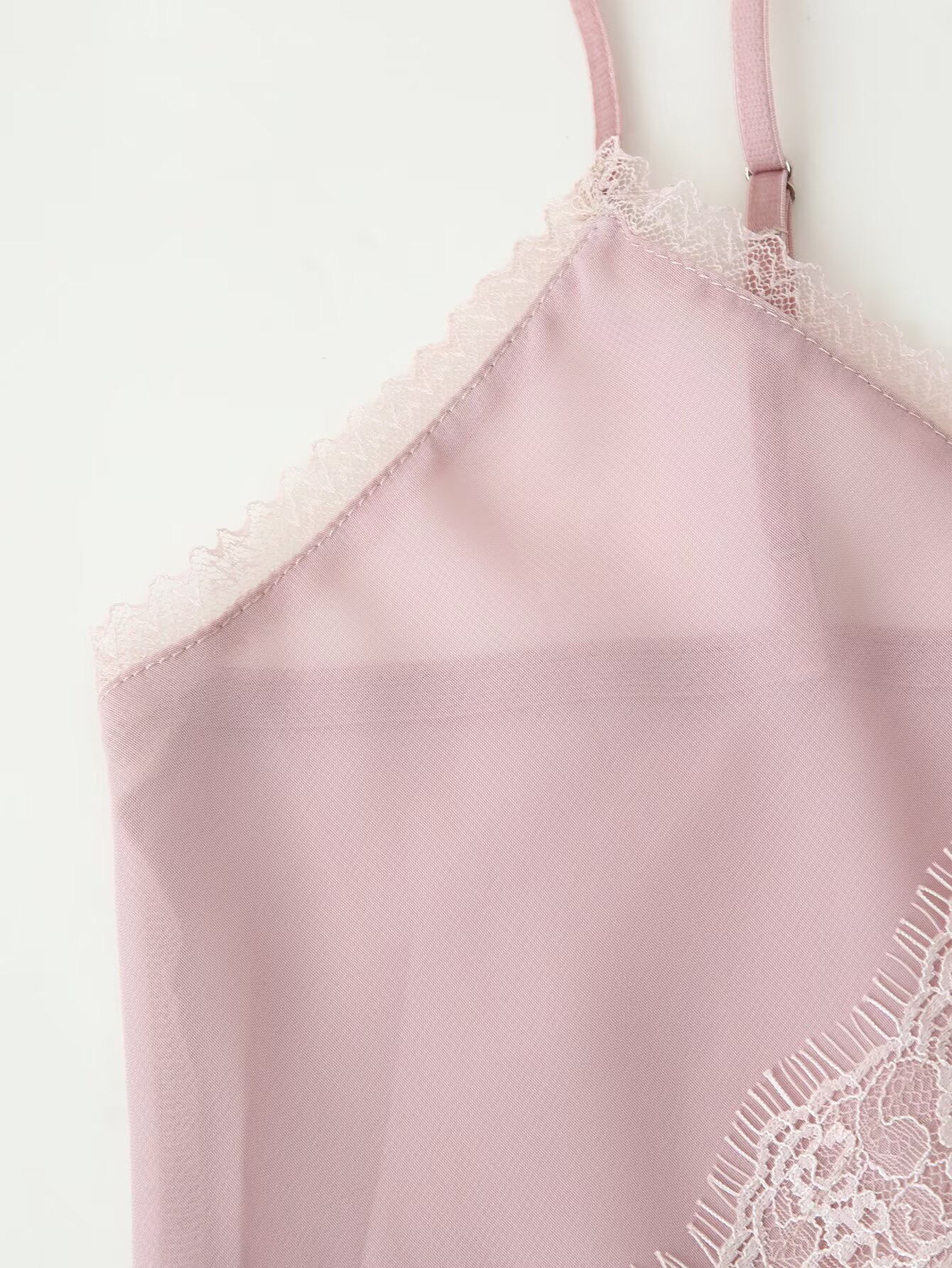 Tidalyf 2025 Women Pink Cami T - Lace Trim Cami recension och pris